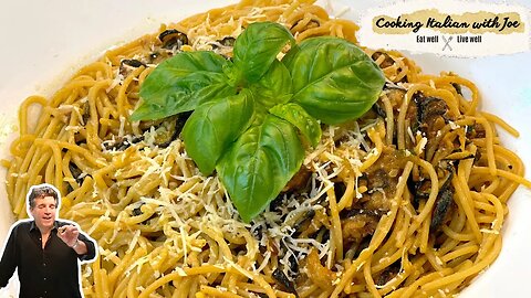 Spaghetti with Zucchini all Nerano Stanley Tucci Cooking Italian with Joe