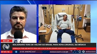 Bolsonaro passará por nova cirurgia no Brasil