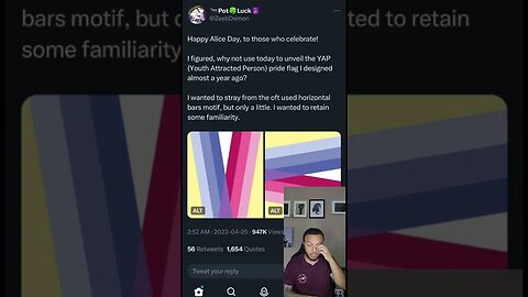 Elon Musk SUSPENDS Twitter User For Creating Pedophilia Flag! 🤮🤢 #shorts #twitter #elonmusk