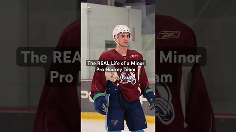The REAL Life of a Minor Pro Hockey Team #shorts