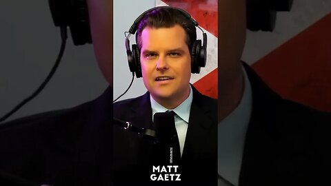 Matt Gaetz, We Are The Most Drugged-Up Generation In All Of Human History