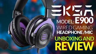 Budget Gaming Headphones 2022 Under $40 | EKSA E900 – Unboxing and Review