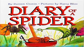 Diary of a Spider | Read aloud | Simply Storytime