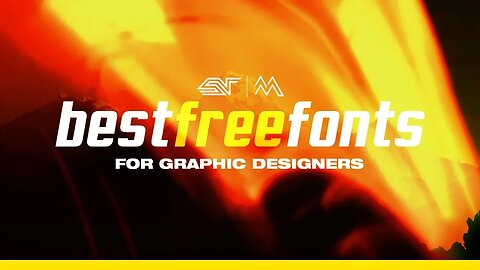 Top 10 Best FREE Fonts for Graphic Designers! (2019)