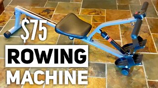 $75 Rowing Machine by Sunny Health & Fitness Review