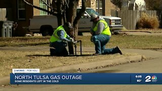 North Tulsans left without gas for several days