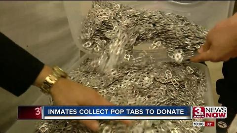 Inmates collect pop tabs for Ronald McDonald House