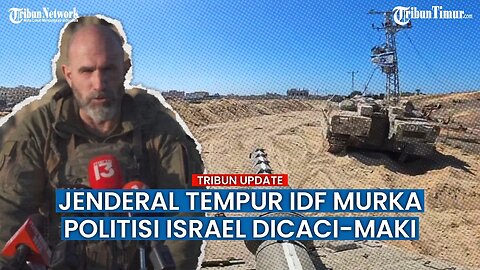 Gelar Konferensi Pers di Perbatasan Gaza, Jenderal IDF Dan Goldfus Caci-Maki Politisi Israel