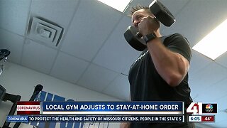 Local gym adjusts to stay-at-home order