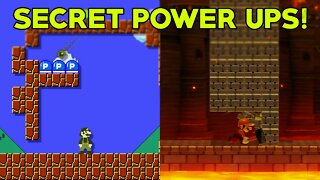 Super Mario Maker 2 - SECRET POWER UPS (How to UNLOCK & What They DO)