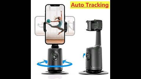 360 Auto Face Tracking Gimbal AI Smart Gimbal Face Tracking Auto Phone Holder For Smartphone Video