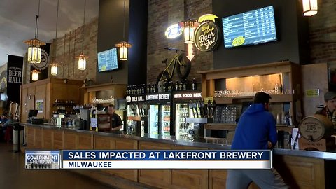 Lakefront Brewery impacted by government shutdown