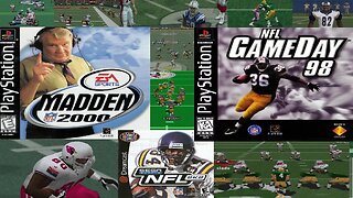 NFL Gameday vs Madden | Retro Gaming's Biggest Football Rivalry of the Late 90's/2000's | NFL 2K vs Madden