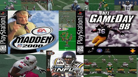 NFL Gameday vs Madden | Retro Gaming's Biggest Football Rivalry of the Late 90's/2000's | NFL 2K vs Madden