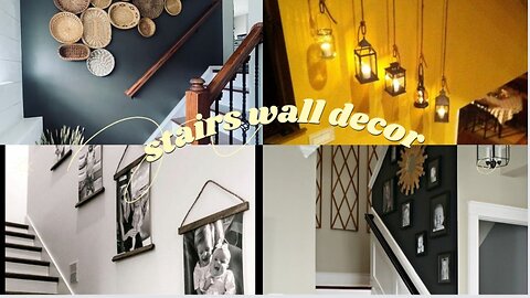 Stairway to Style: Creative Wall Decor Ideas for Your Stairs!