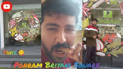 Ponram Food Square | Briyani Restaurant| Cinemakaaran24| Malik | Dindigul | Food review| Vlog