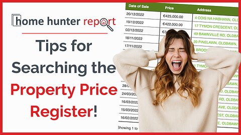 Tips for Searching the Property Price Register in Ireland