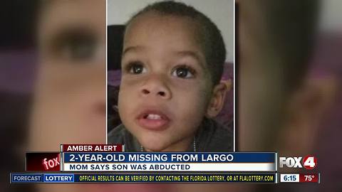 AMBER ALERT: Missing 2-year-old boy from Largo, Florida