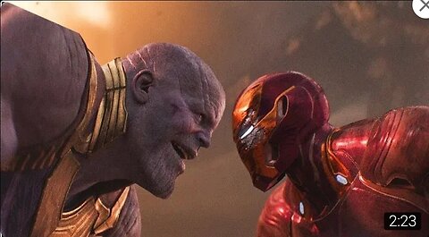 AVENGERS INFINITY WAR Iron Man Vs Thanos Fight Scene 4K Movie Clip TopClips