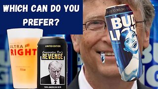 Former AB Exec Questions Bill Gates Investment While "Ultra Right" Beer Puts Trump's Mugshot On Can