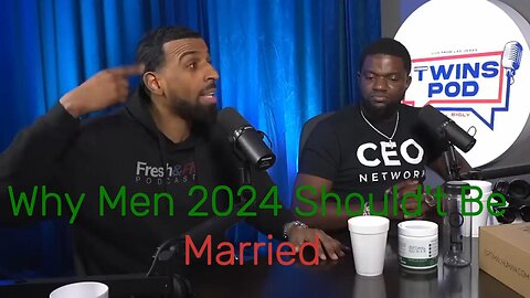 "Myron Unfiltered: Why Marriage is a Bad Deal for Men!"