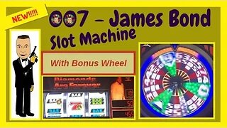 💥NEW! James Bond 007 Slot Machine Live Play💥