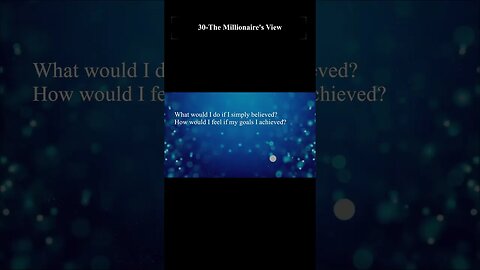 30-The Millionaire's View #short