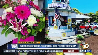 Flower shop hopes to open in time for Mother's Day