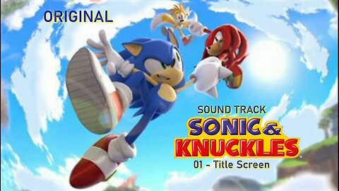 Explorando a Épica Trilha Sonora de Sonic & Knuckles: Uma Viagem Musical pelos Anos 90-Title Screen
