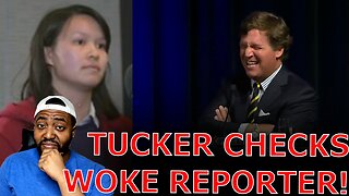 Tucker Carlson HUMILIATES WOKE Reporter After She To SMEAR Him As Racist For Telling The TRUTH!