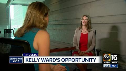 Kelly Ward: 'Reason Jeff Flake is because I was crushing him in the primary'