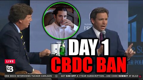 Ron DeSantis Says He Will Ban Central Bank Digital Currencies On Day One If He Wins!