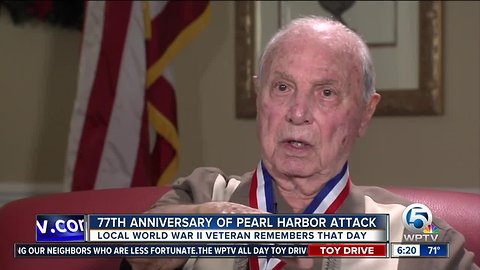 Veteran remembers Pearl Harbor