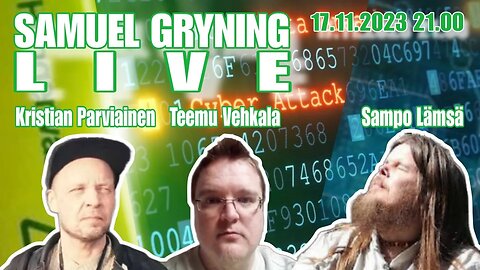 Samuel Gryning LIVE! Kristian Parviainen + Teemu Vehkala + Sampo Lämsä