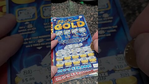 Gold Lottery Ticket Winner! #shorts