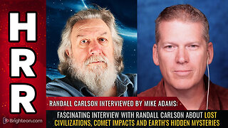 Fascinating interview with Randall Carlson about lost civilizations...