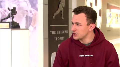 Former Browns player Johnny Manziel opens up about his struggles off the field