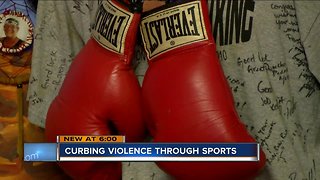 Curbing violence through sports