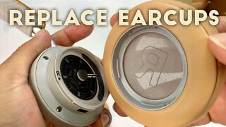 How to Replace Earcups on Bang & Olufsen Beoplay Headphones