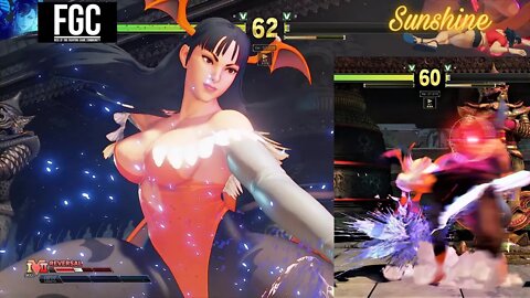 Pixels comeback Vs Chun-Li with a RAGING DEMON on the side