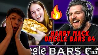 HARRY MACK OMEGLE BARS 64 ((IRISH REACTION!!)) BEST FREESTYLE IN THE WORLD MUST WATCH!!