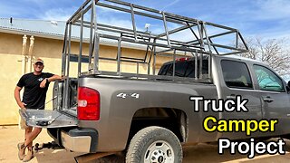 DIY Truck Camper Build - The Frame Pt1 ( How To )