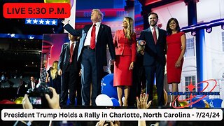 LIVE: President Trump Holds a Rally in Charlotte, North Carolina