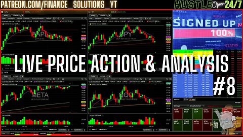 LIVE PRICE ACTION & ANALYSIS LIVE TRADING FINANCE SOLUTIONS #8 DEC 20 2022