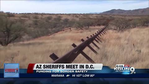 Arizona sheriffs meet in DC to talk border safety