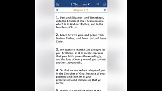 2 Thessalonians Bible Reading: GNV Geneva Bible