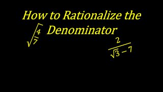 How to Rationalize the Denominator with Square Roots Everything you Need to Know [Worked Example]