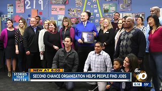 Second Chance organization helps people find jobs