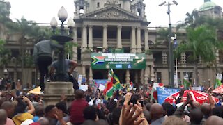 SOUTH AFRICA - Durban - Springboks parade RWC Trophy (Videos) (pFj)