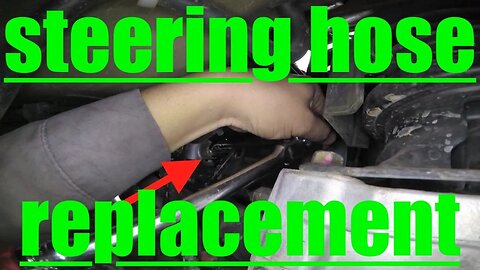 TRUE Diagnose Replace Bleed Power Steering Hose Honda Odyssey √ Fix It Angel
